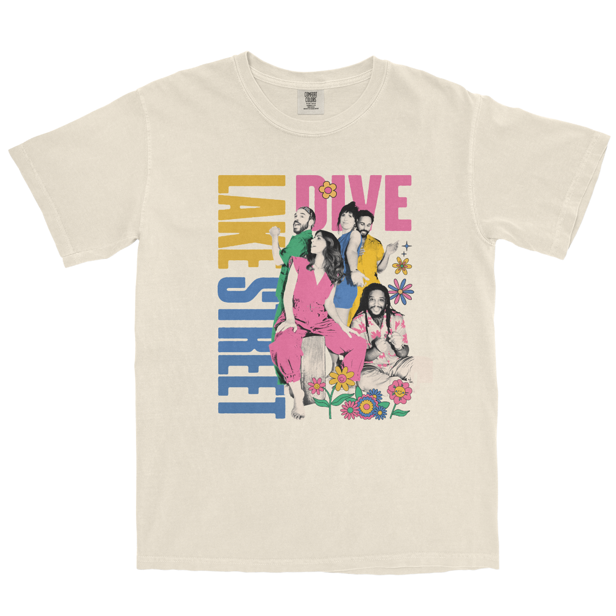 Natural 2025 Band Photo Tee
