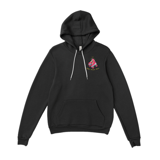 Black Roller Skate Hoodie 2024