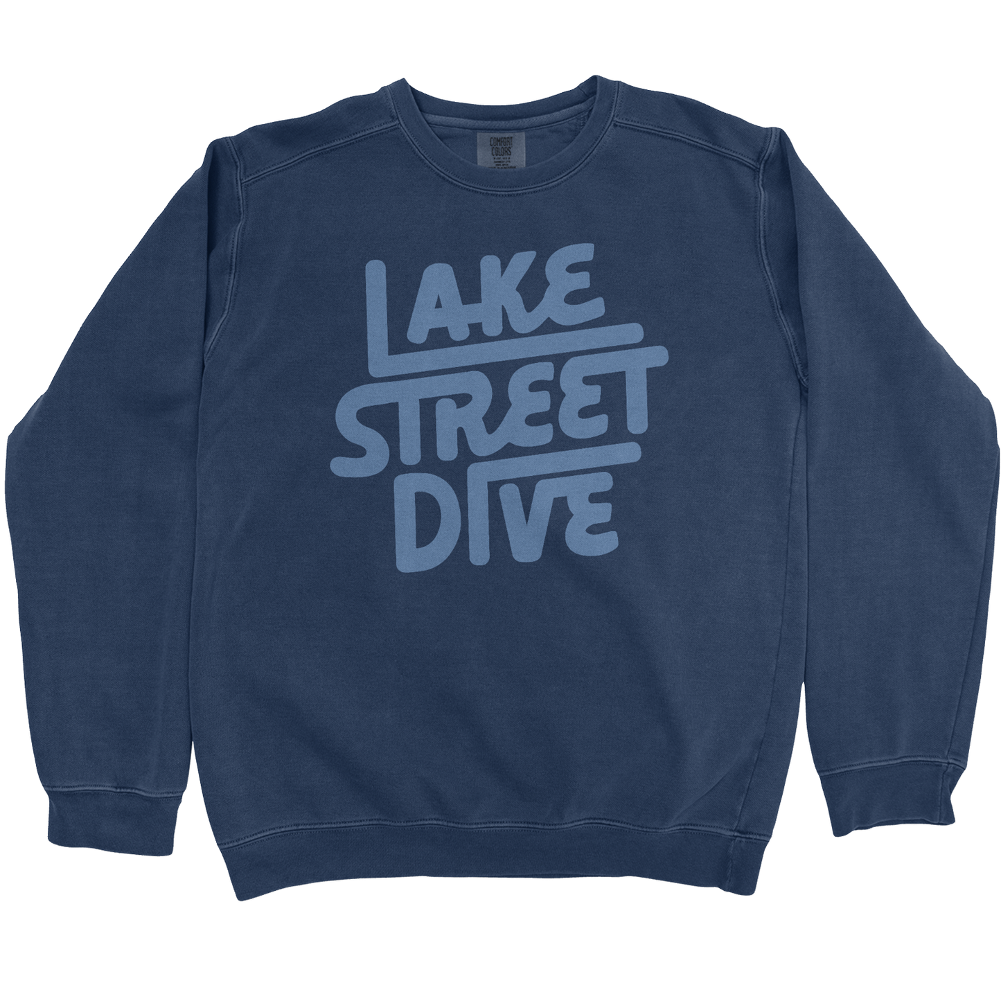 Navy Classic Logo Crewneck Sweatshirt