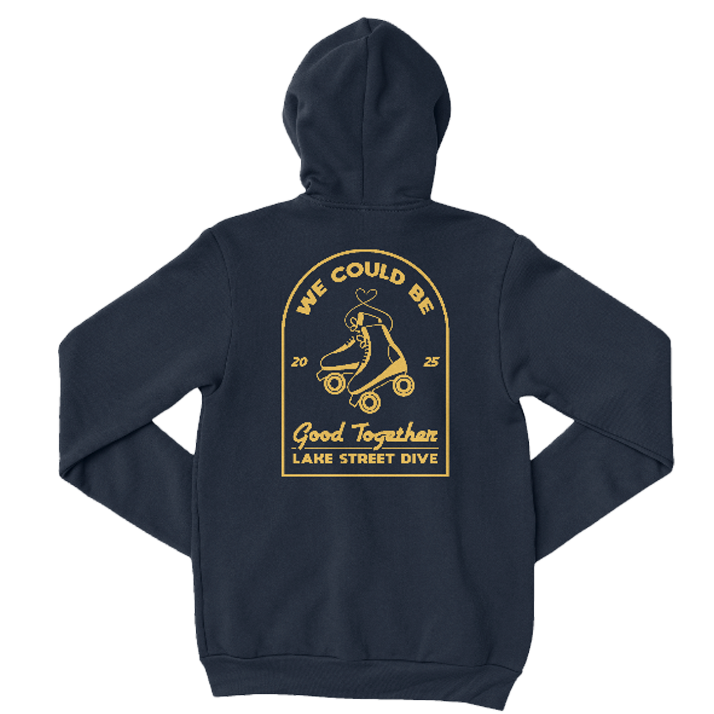 Navy Roller Skate Hoodie 2025