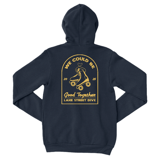 Navy Roller Skate Hoodie 2025