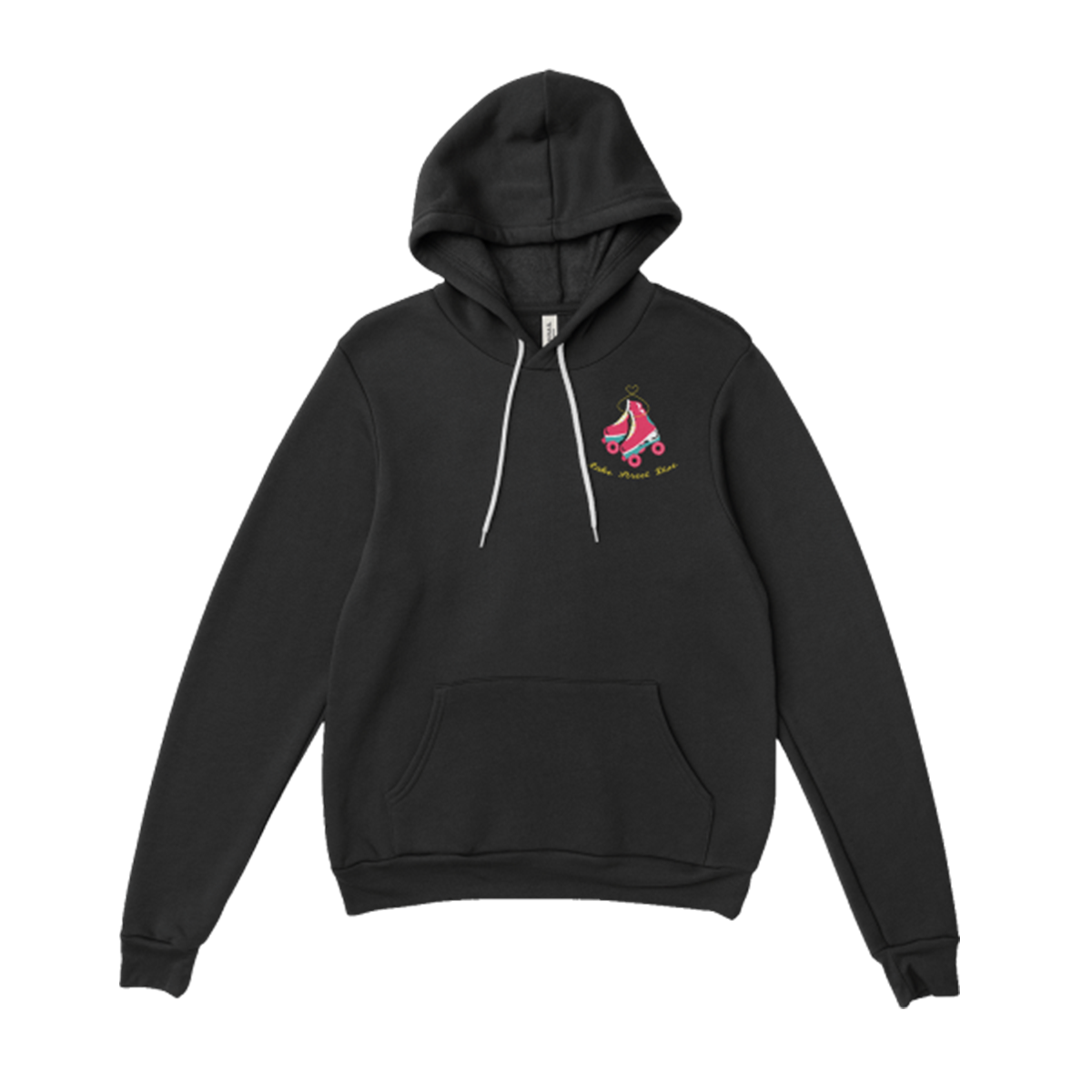 Black Roller Skate Hoodie 2024