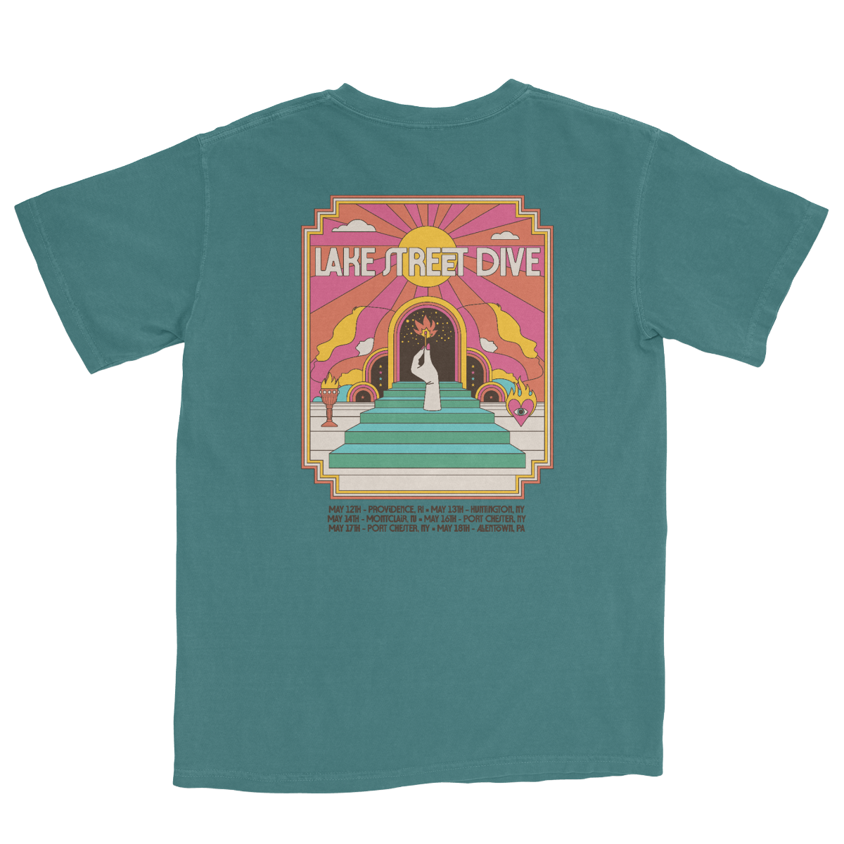 Emerald Green 2025 May Tour Tee