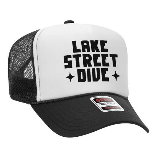 Black 2025 Logo Trucker Hat