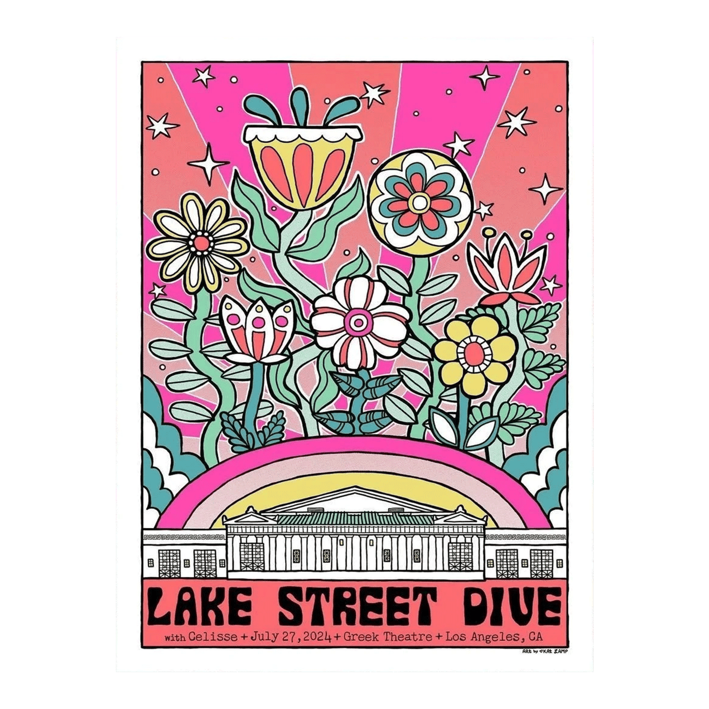 7-27-2024 Greek Theatre Poster