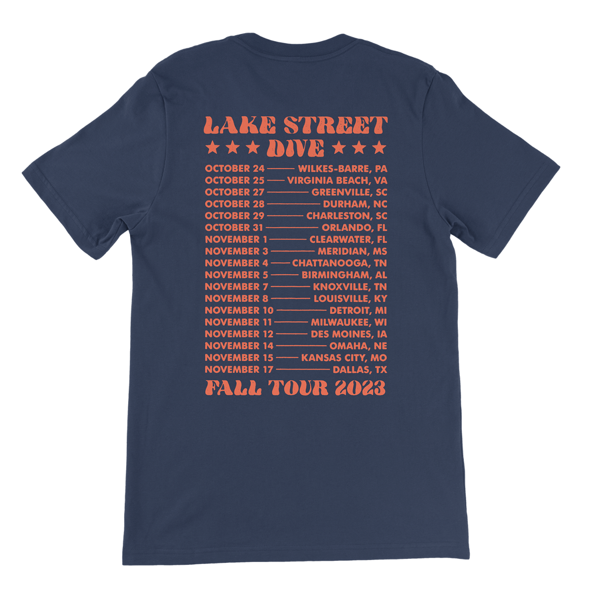 2023 Fall Tour Tee