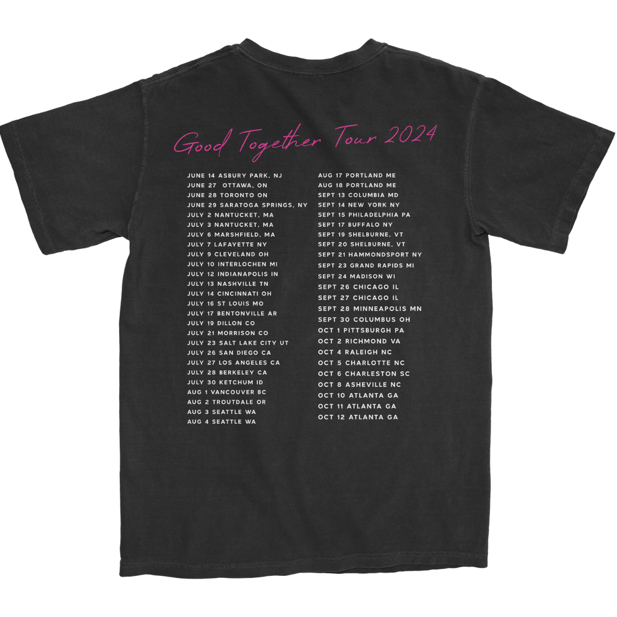 2024 Tour Tee