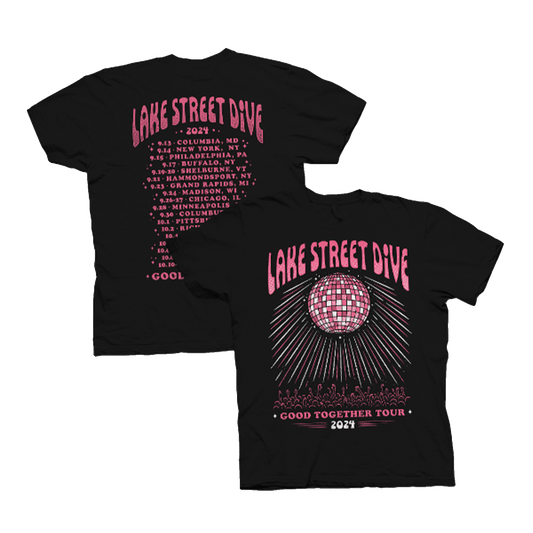 Black Disco Ball 2024 Tour Tee